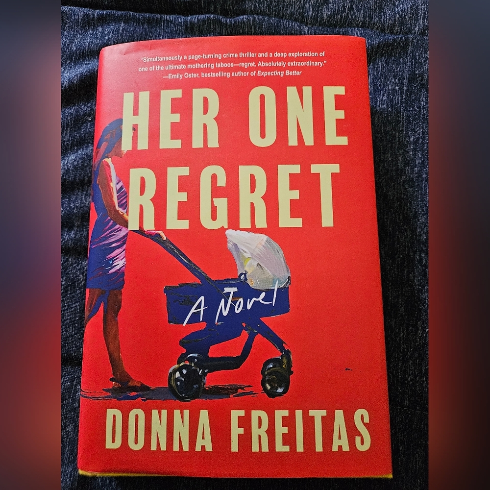 Her One Regret by — Bold Red Decorative Book